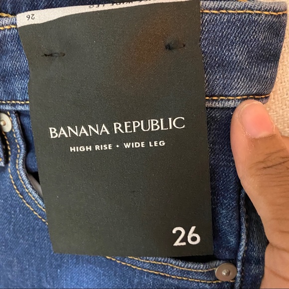 BANANA REPUBLIC High-Rise Wide-Leg Button Fly Jean - Picture 7 of 14